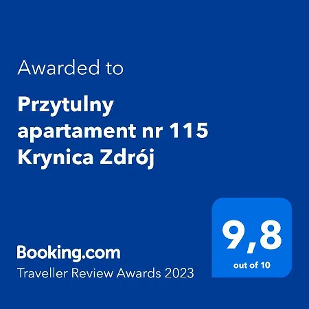 Apartment Przytulny Nr 115 *